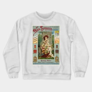 Madame Rose Schaffer Austria Vintage Poster 1890s Crewneck Sweatshirt